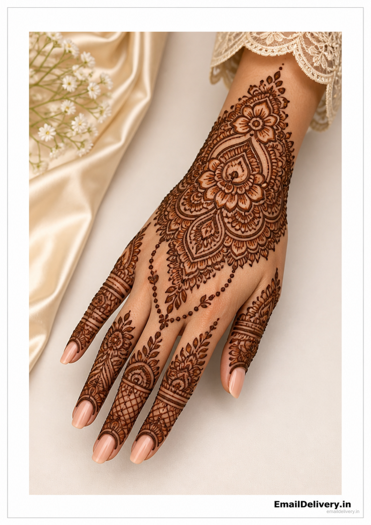 100 Back Hand Mehndi Designs – Elegant Digital Art Collection