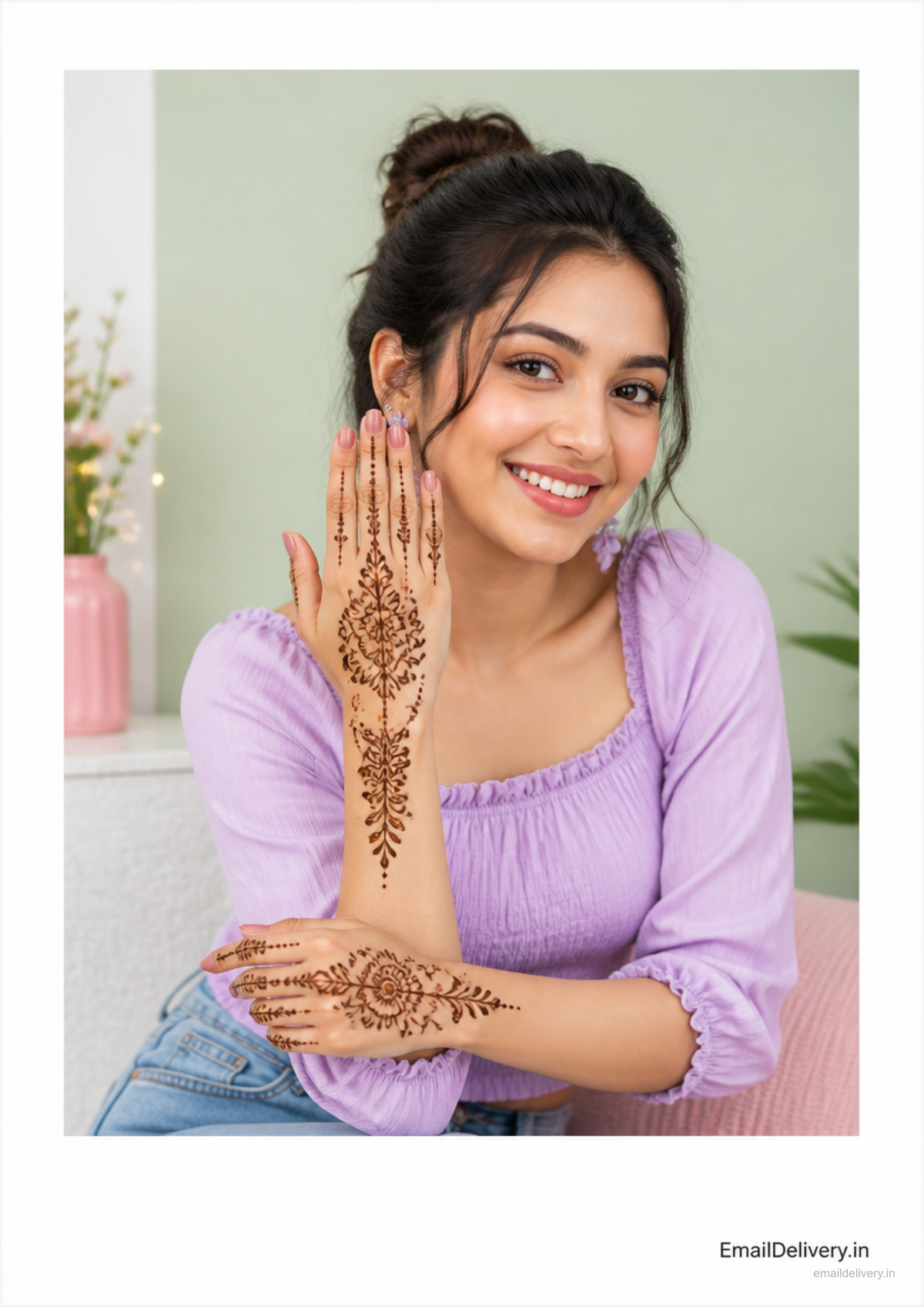 100 Back Hand Mehndi Designs – Elegant Digital Art Collection
