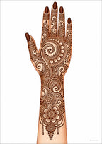 100 Bridal Mehndi Designs – Fingers to Wrist