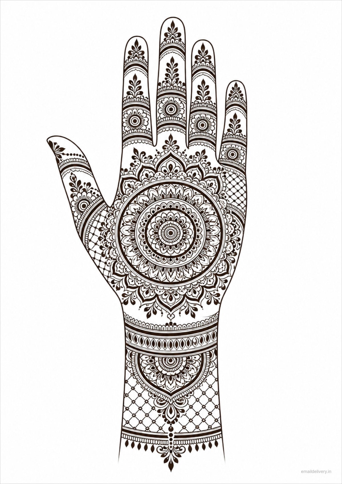 100 Bridal Mehndi Designs – Fingers to Wrist