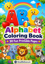 'ABC Alphabet Coloring Book