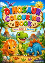 Dinosaur Colouring Book