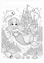 Mermaid with Dolphine