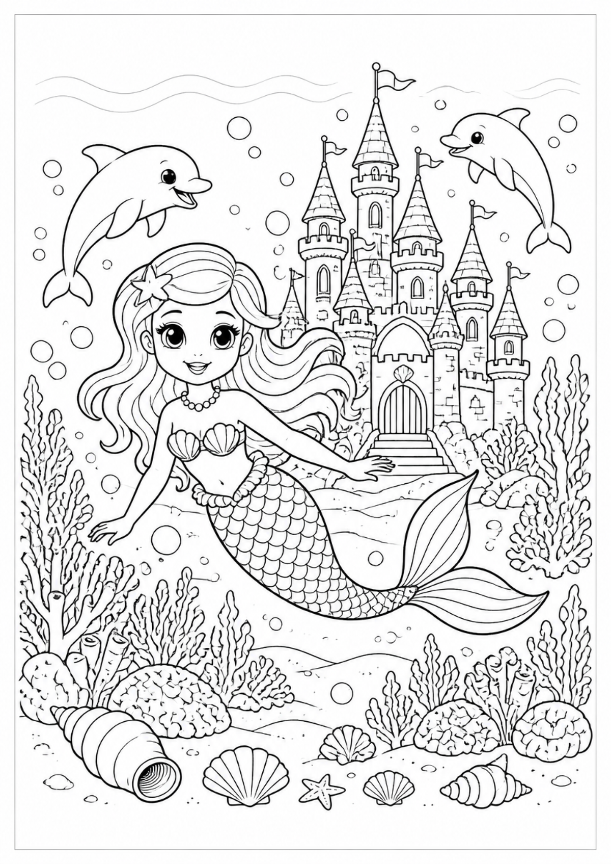 Mermaid with Dolphine