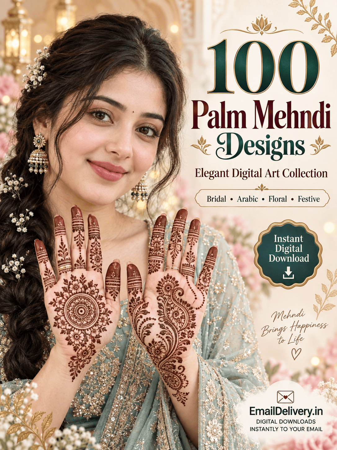 100 Palm Mehndi Designs