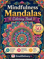 Mindfulness Mandalas Coloring Book
