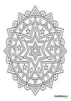 Modern Geometric Mandalas