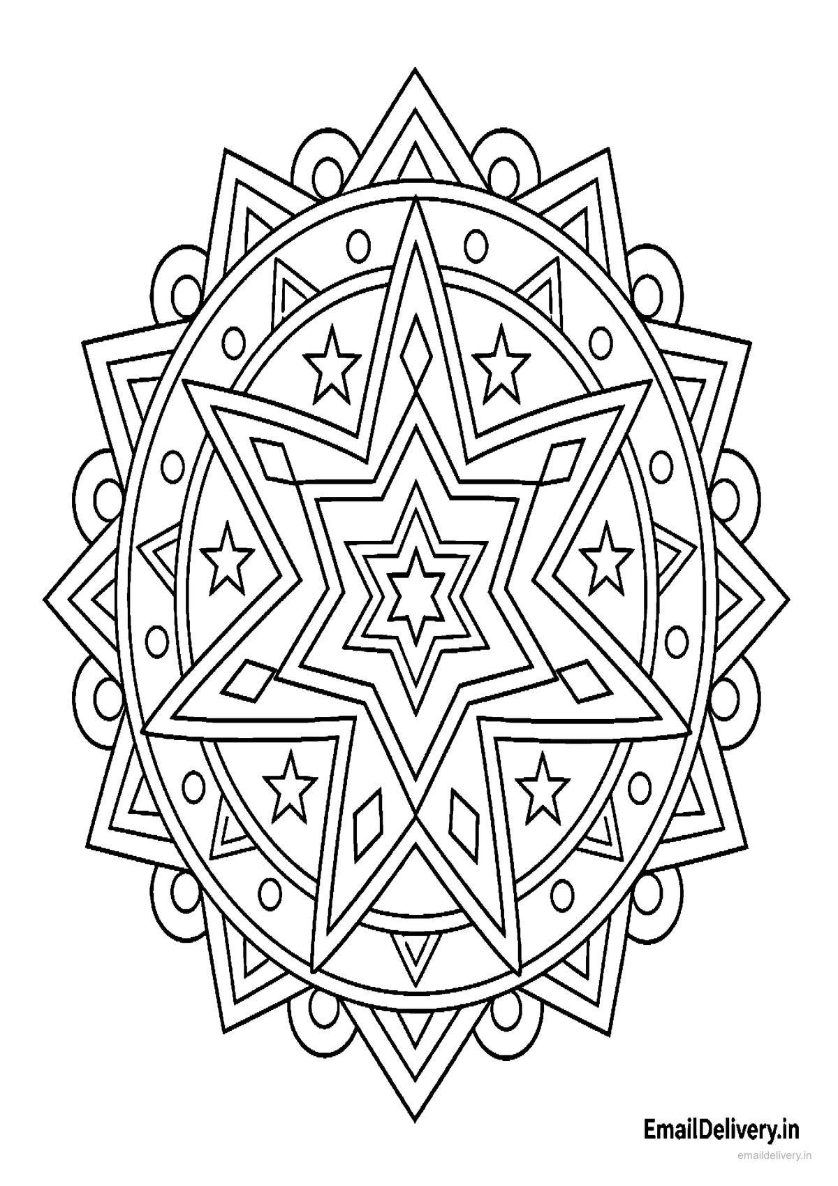 Modern Geometric Mandalas