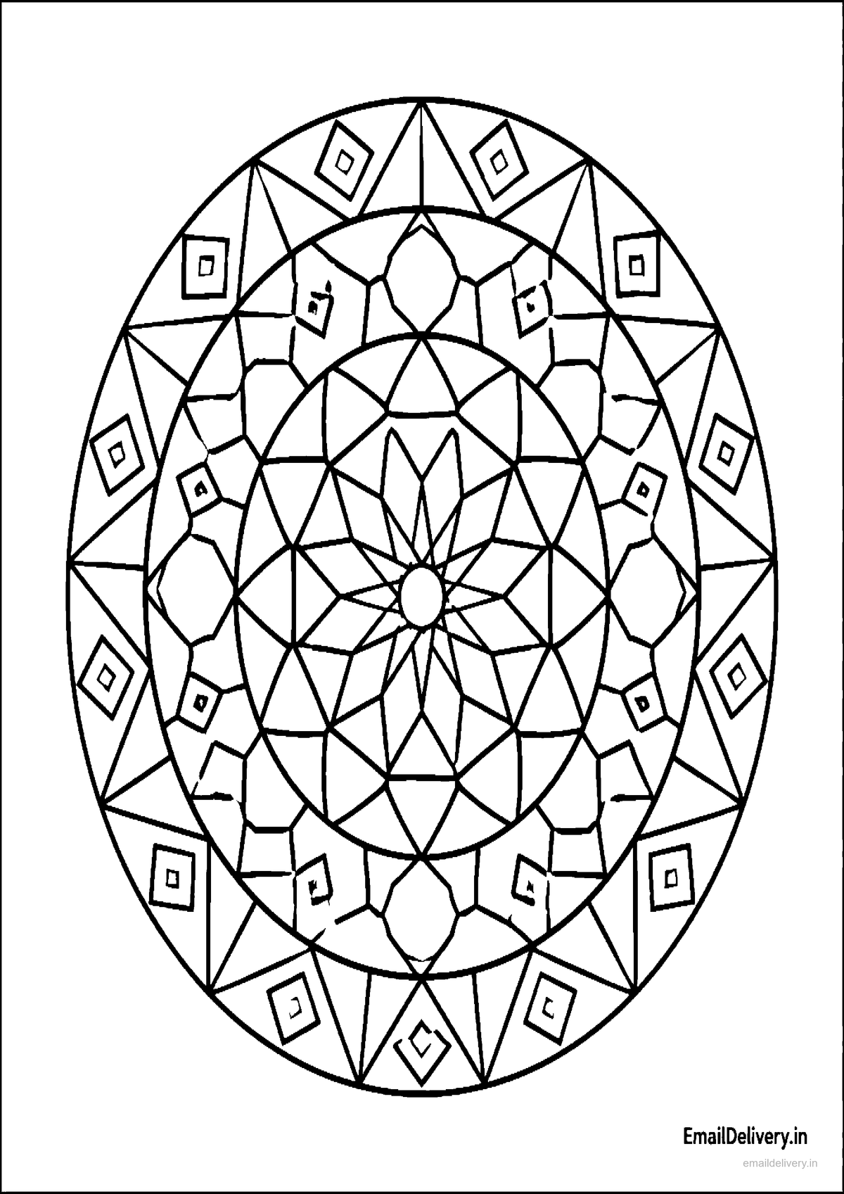 Modern Geometric Mandalas