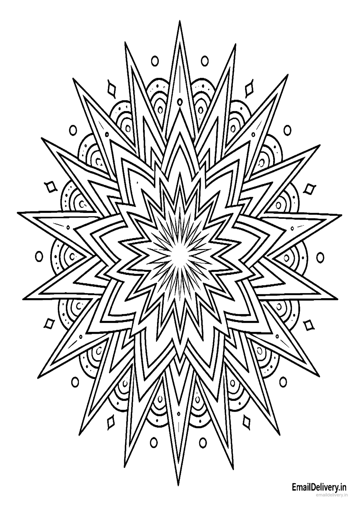 Modern Geometric Mandalas
