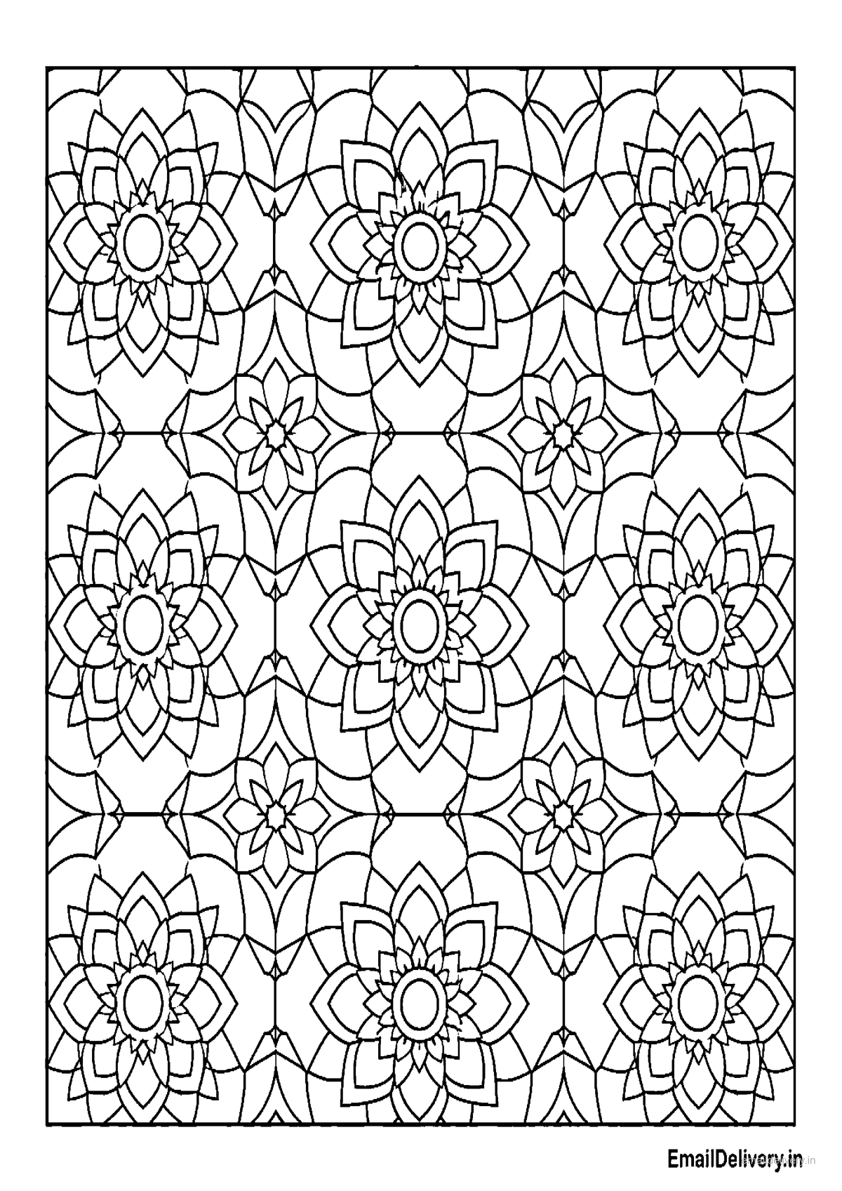 Modern Geometric Mandalas