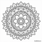 Mindfulness Mandalas Coloring Book
