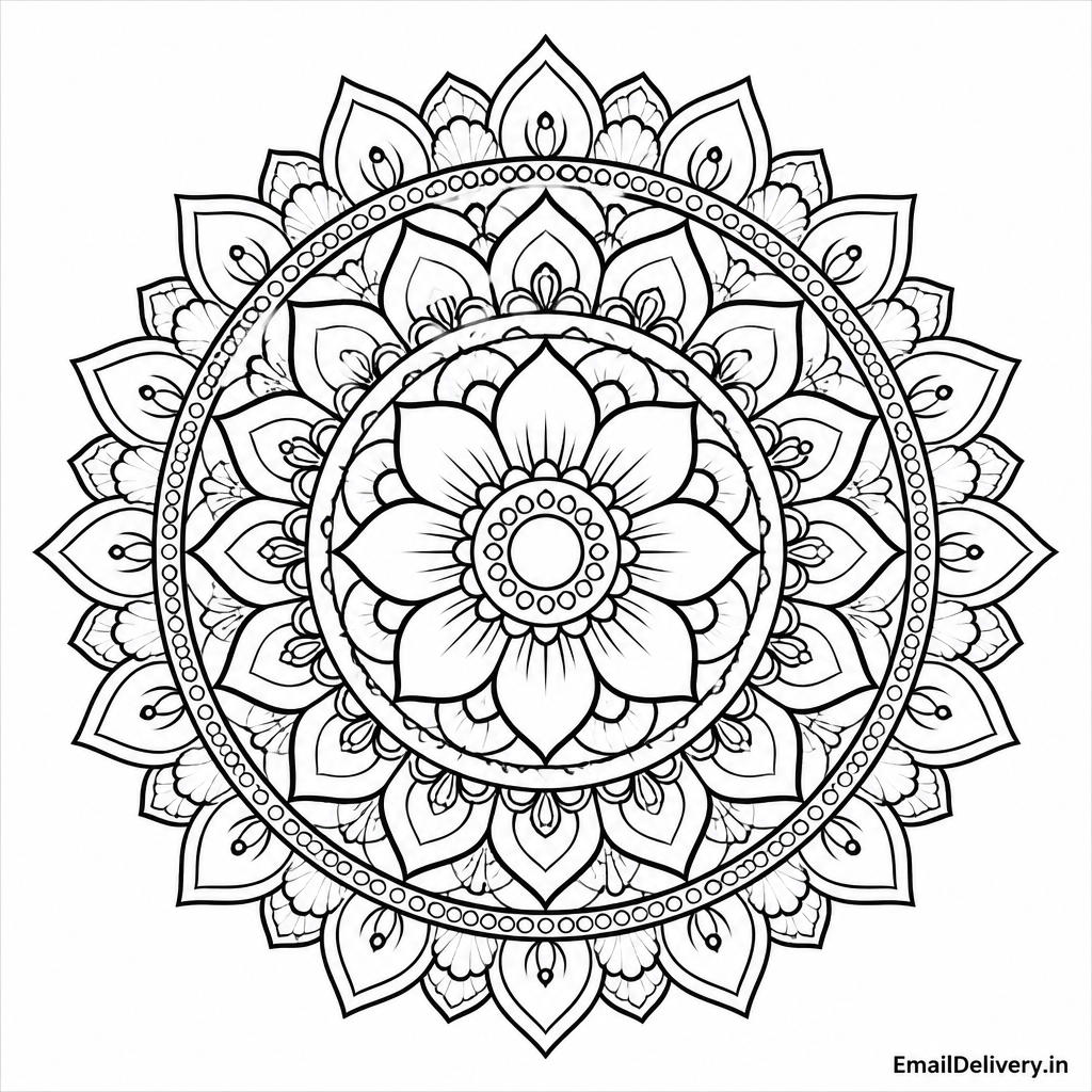 Mindfulness Mandalas Coloring Book