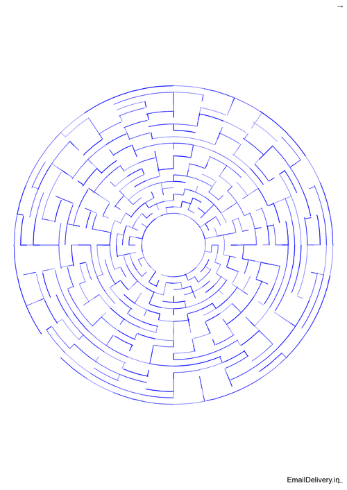 100 Hard Round Maze Activity Book for Adults