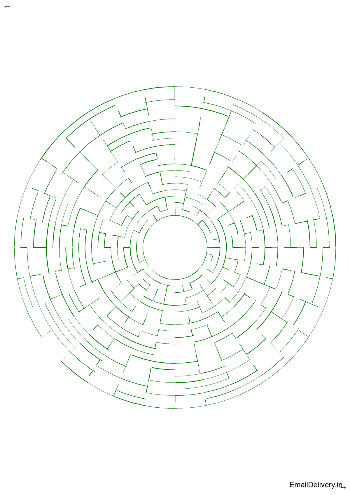 100 Hard Round Maze Activity Book for Adults