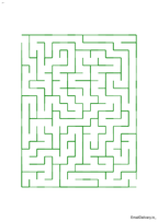 100 Easy Maze Activity for Kids – Printable PDF