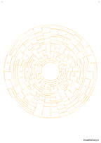 100 Hard Round Maze Activity Book for Adults