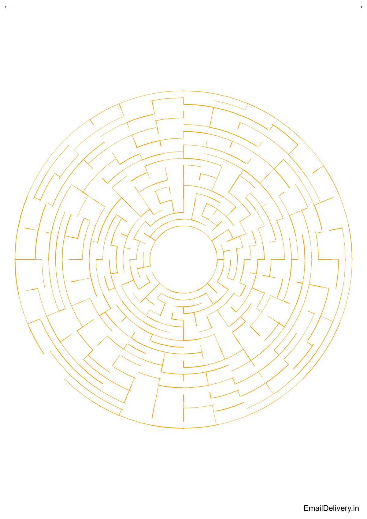 100 Hard Round Maze Activity Book for Adults