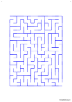 100 Easy Maze Activity for Kids – Printable PDF