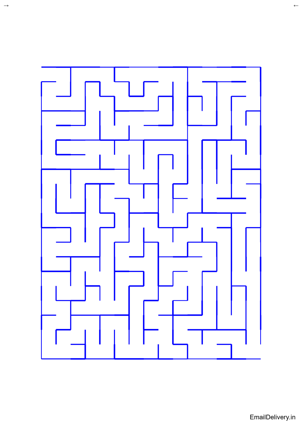 100 Easy Maze Activity for Kids – Printable PDF