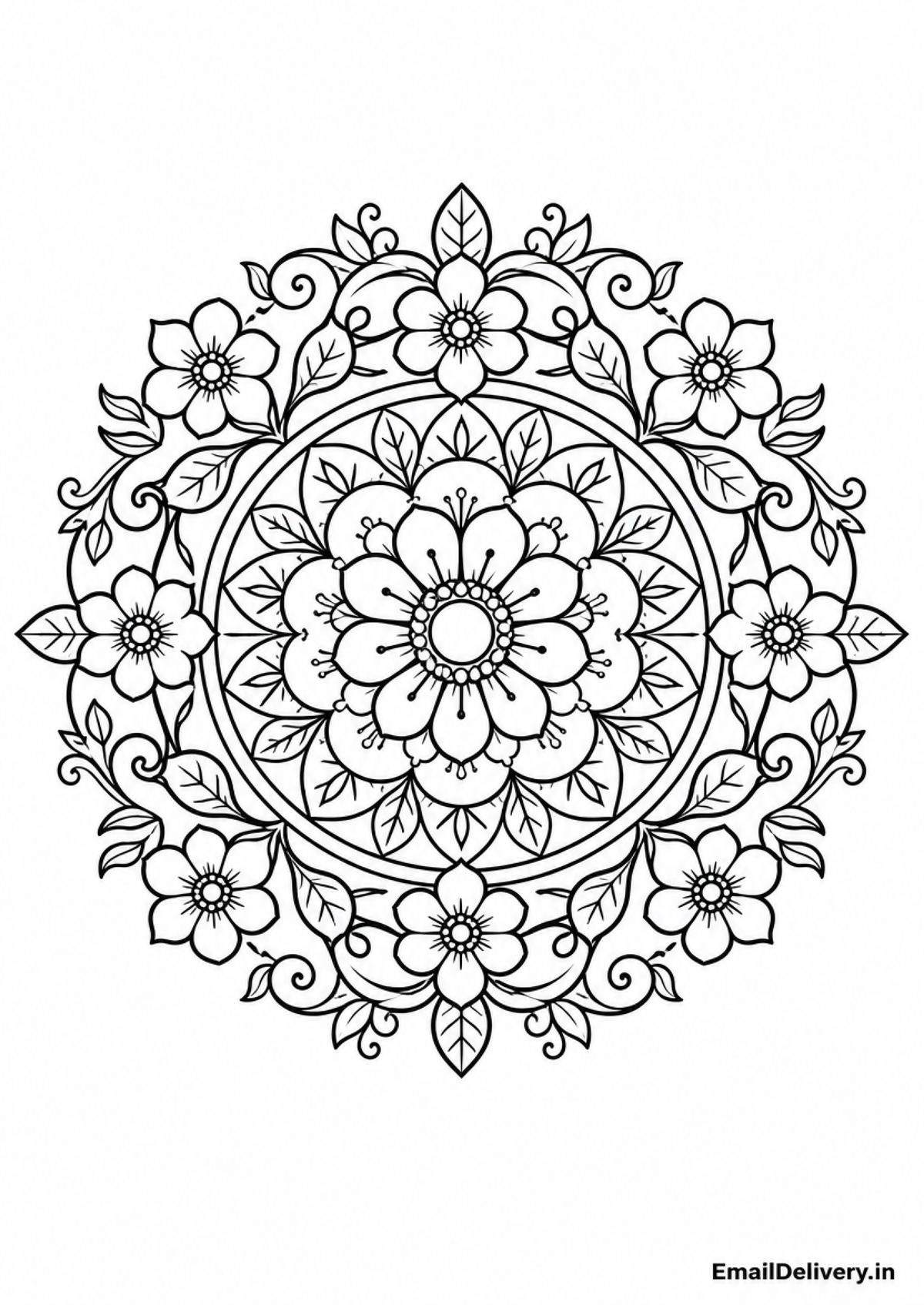 Mindfulness Mandalas Coloring Book
