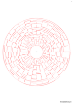 100 Hard Round Maze Activity Book for Adults
