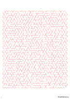 100 Hexagonal Maze Activity Book - Printable PDF